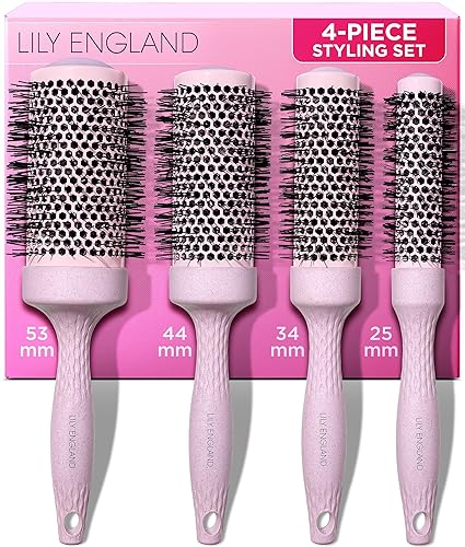 Lily England Professional Round Brush Set for Styling - 4