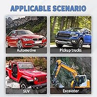 Vista 9 de 3/4 DD X 3/4 DD Junta Universal de Eje de Dirección en U, Acoplador de Eje de Dirección Universal con Recubrimiento en Polvo de Acero Cromado, Junta