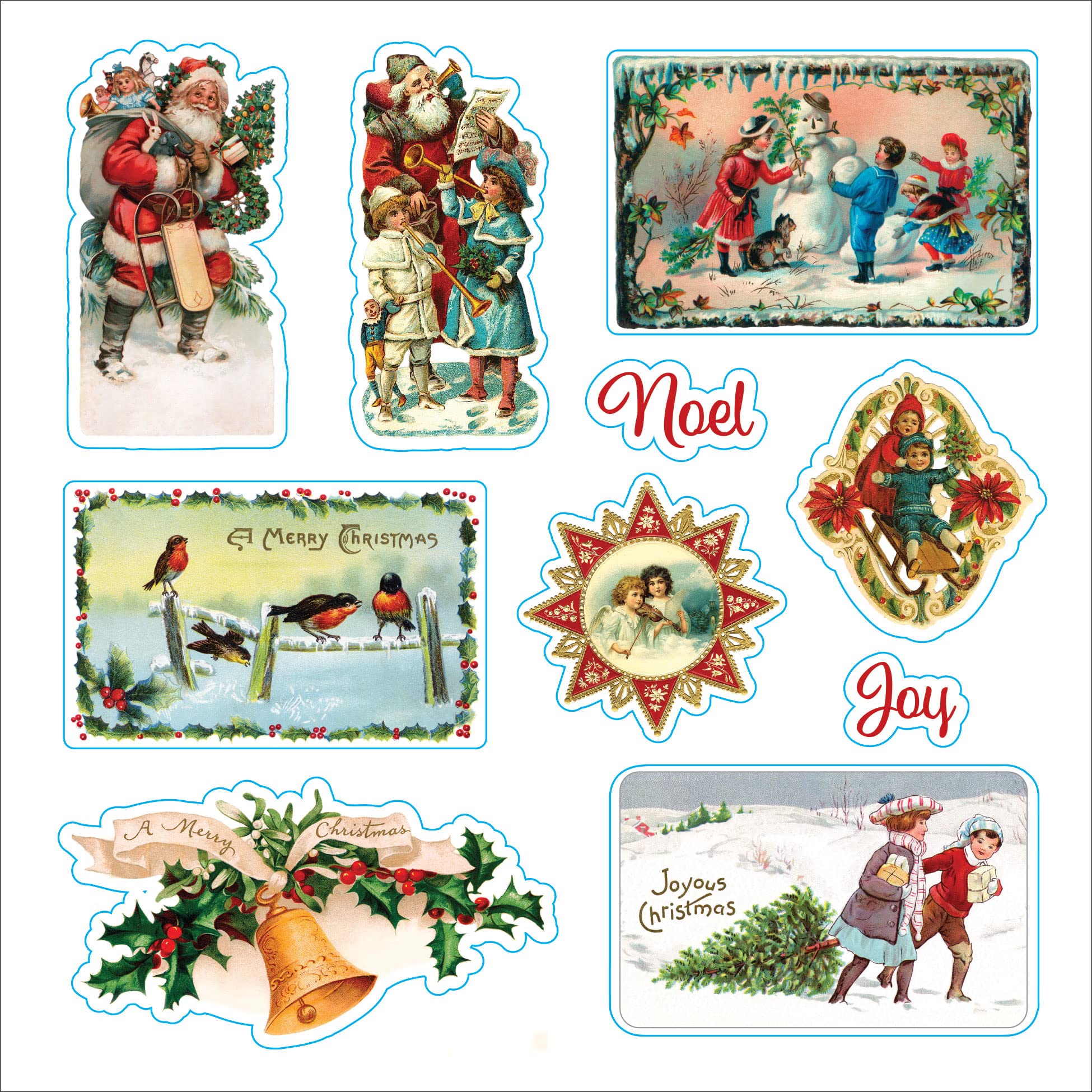 Merry & Bright Christmas!: A Festive Sticker Book
