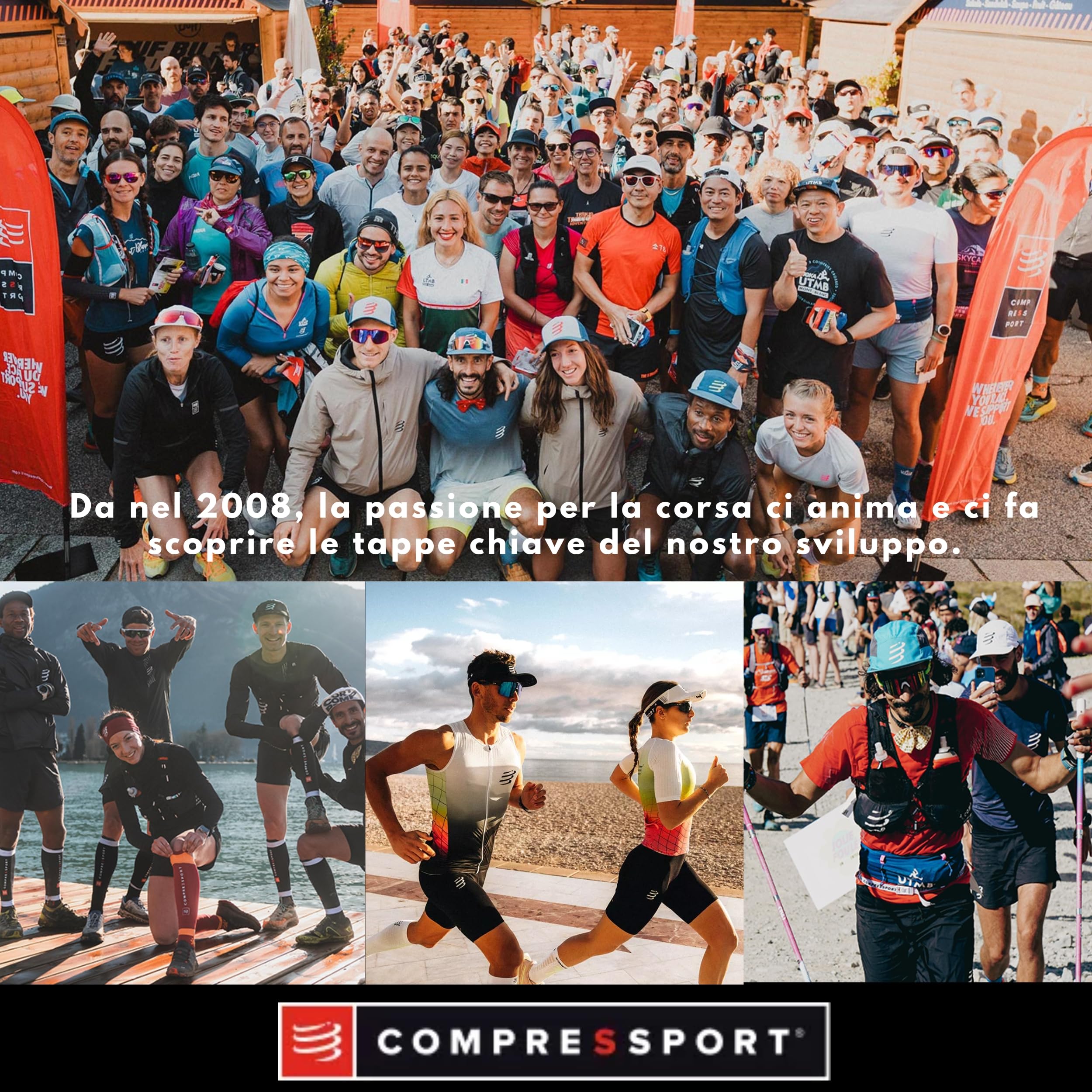 Compressport Race Belt Cintura da Corsa Regolabile per Corsa Bicicletta