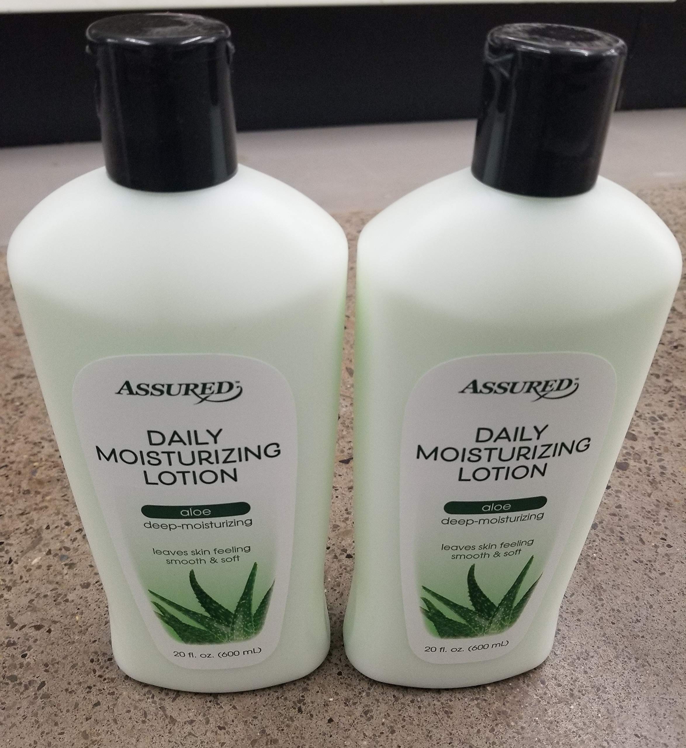 2pck - Assured Daily Moisturizing Lotion - Aloe - 20 fl.oz.