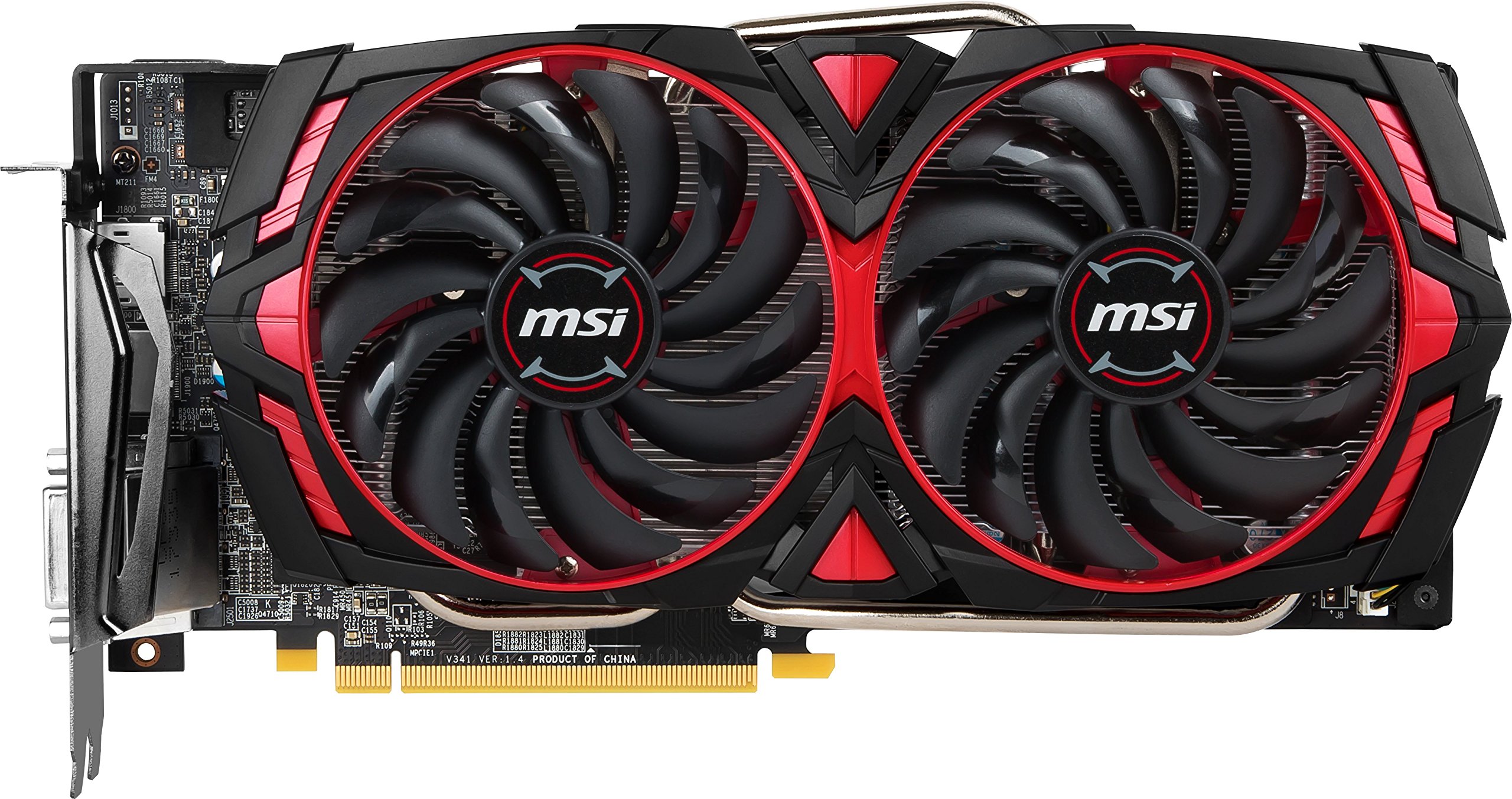 Amazon | MSI Radeon RX 580 ARMOR MK II 8G OC グラフィックスボード 