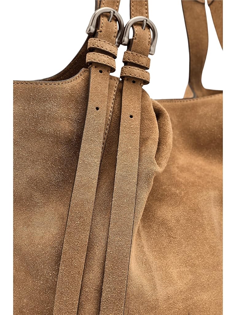 Beige Frye Heather Suede Tote