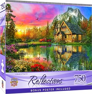MasterPieces 750 Piece Jigsaw Puzzle for Adults, Family, Or Kids - A Breath of Fresh Air - 18"x24"