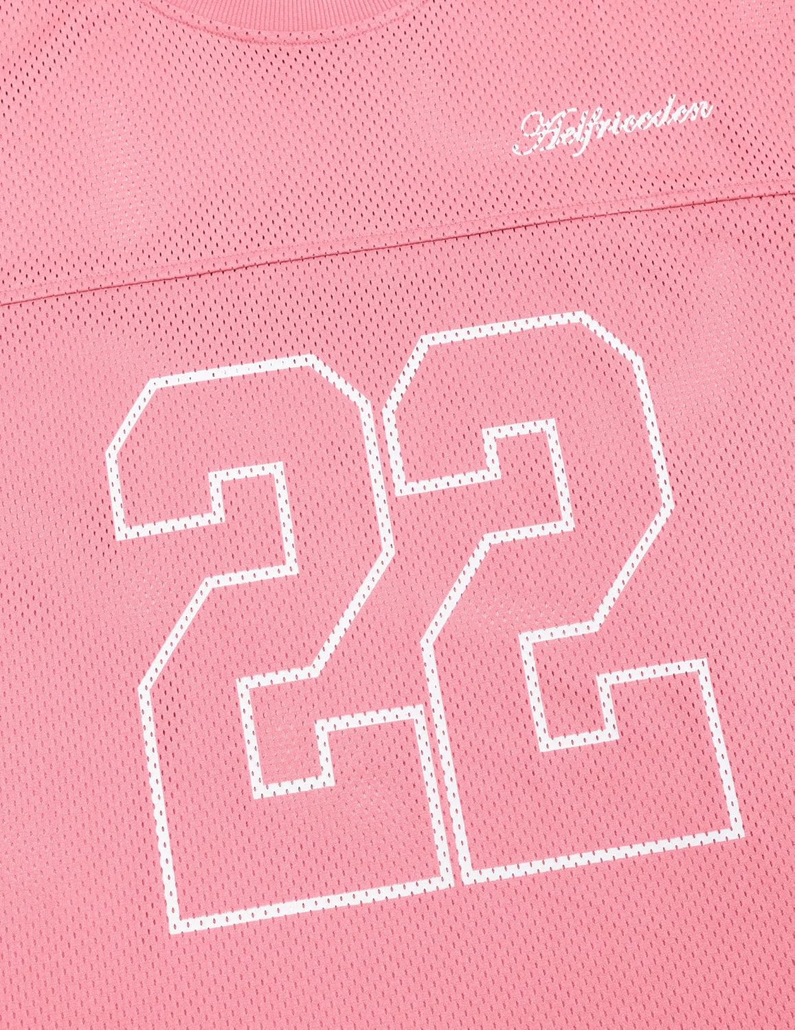 Aelfric Eden Mens Jersey Shirts Mesh Print Football Number Unisex Oversized Graphic Tees Casual T Shirt Y2k Tops - Image 3