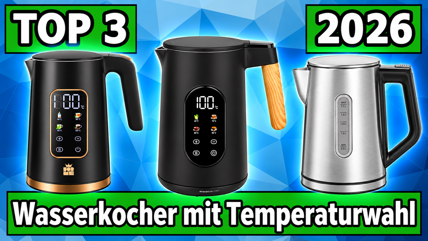 Welcher Temperatur-Wasserkocher passt zu Dir? ﹙Vergleich﹚ ansehen