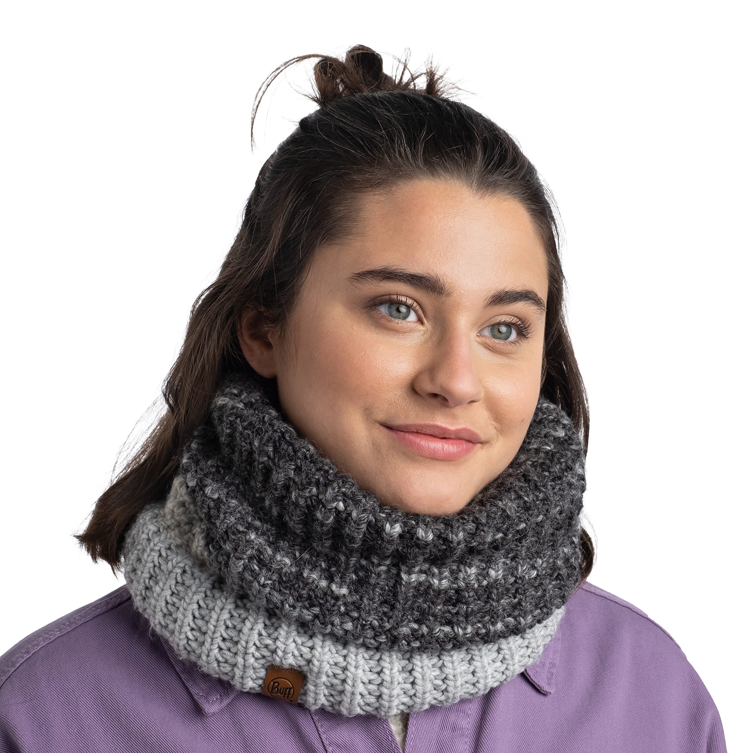 Buff Calentador de cuello unisex con forro polar