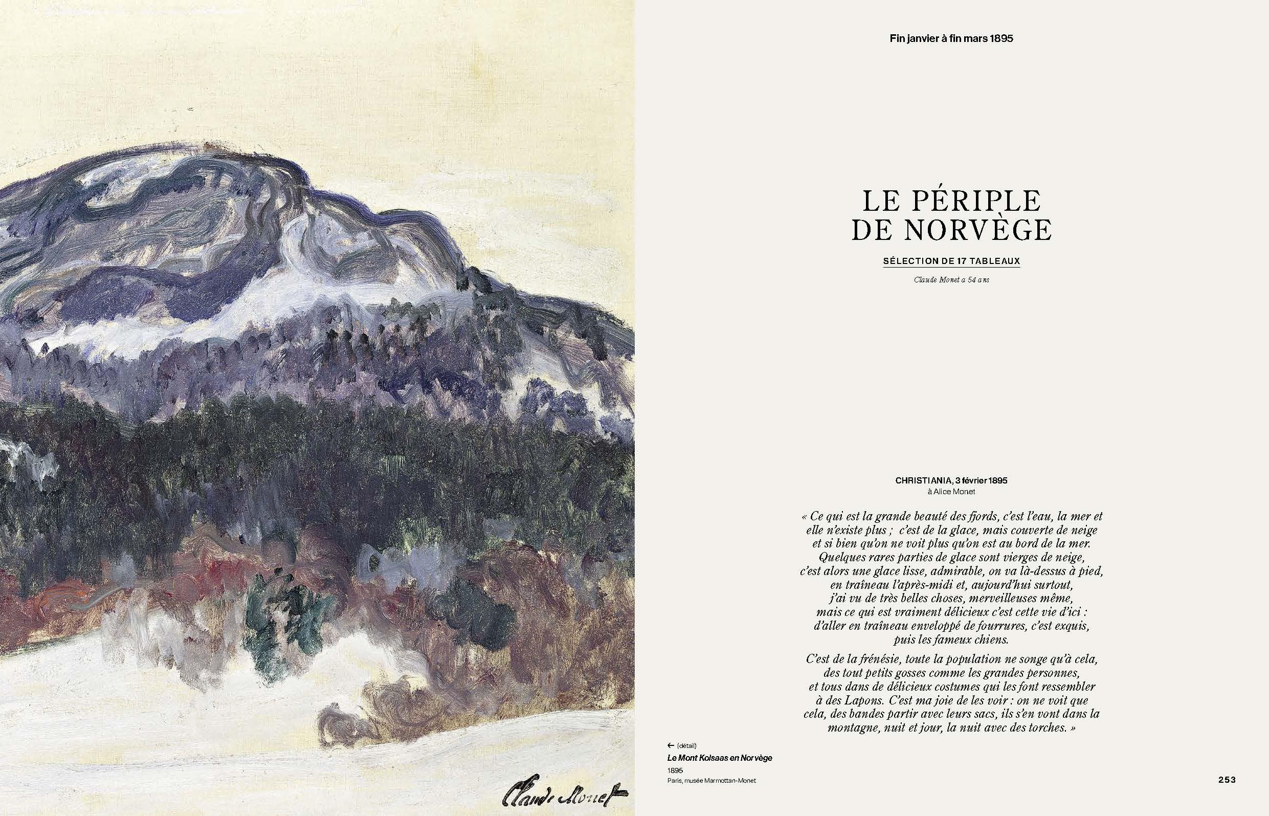 Monet voyageur: Vers de nouveaux motifs - Tableaux et correspondance (1863-1917)