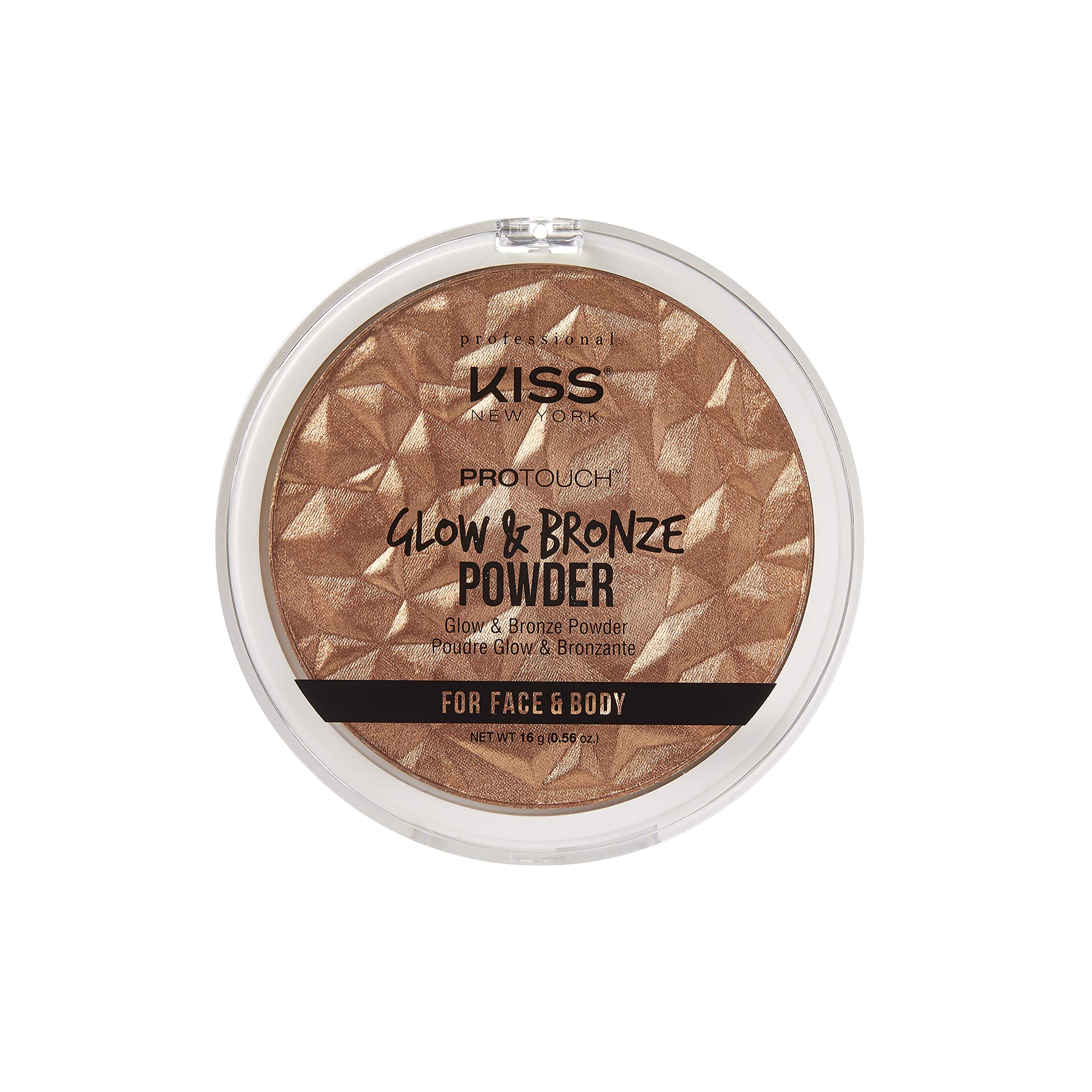 KISS NEW YORK Pro Touch Glow & Bronze Powder for Face & Body- KPBP01 (Powder-Medium)