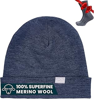 Sponsored You’re seeing this ad based on the product’s relevance to your search query.Learn more about this advertisement Merino.tech 100% Merino Hat - Unisex Merino Wool Beanie - Warm, Soft & Breathable for Men and Women