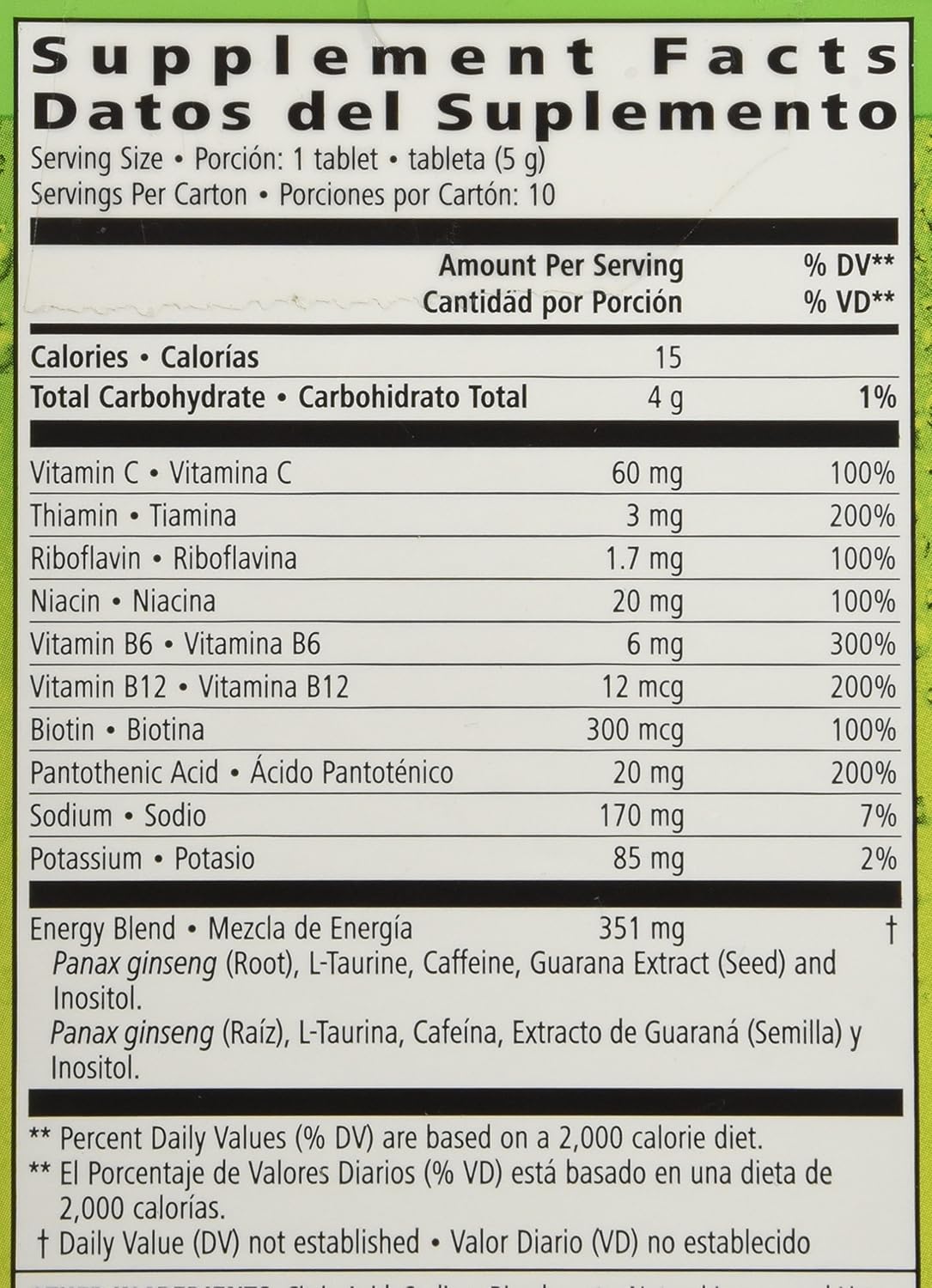 Herbalife Liftoff Lemon-Lime Blast Kosher (Box of 10 Tablets) : Health & Household