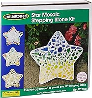 Vista 1 de Milestones kit para mosaiquismo sobre piedra en forma de estrella