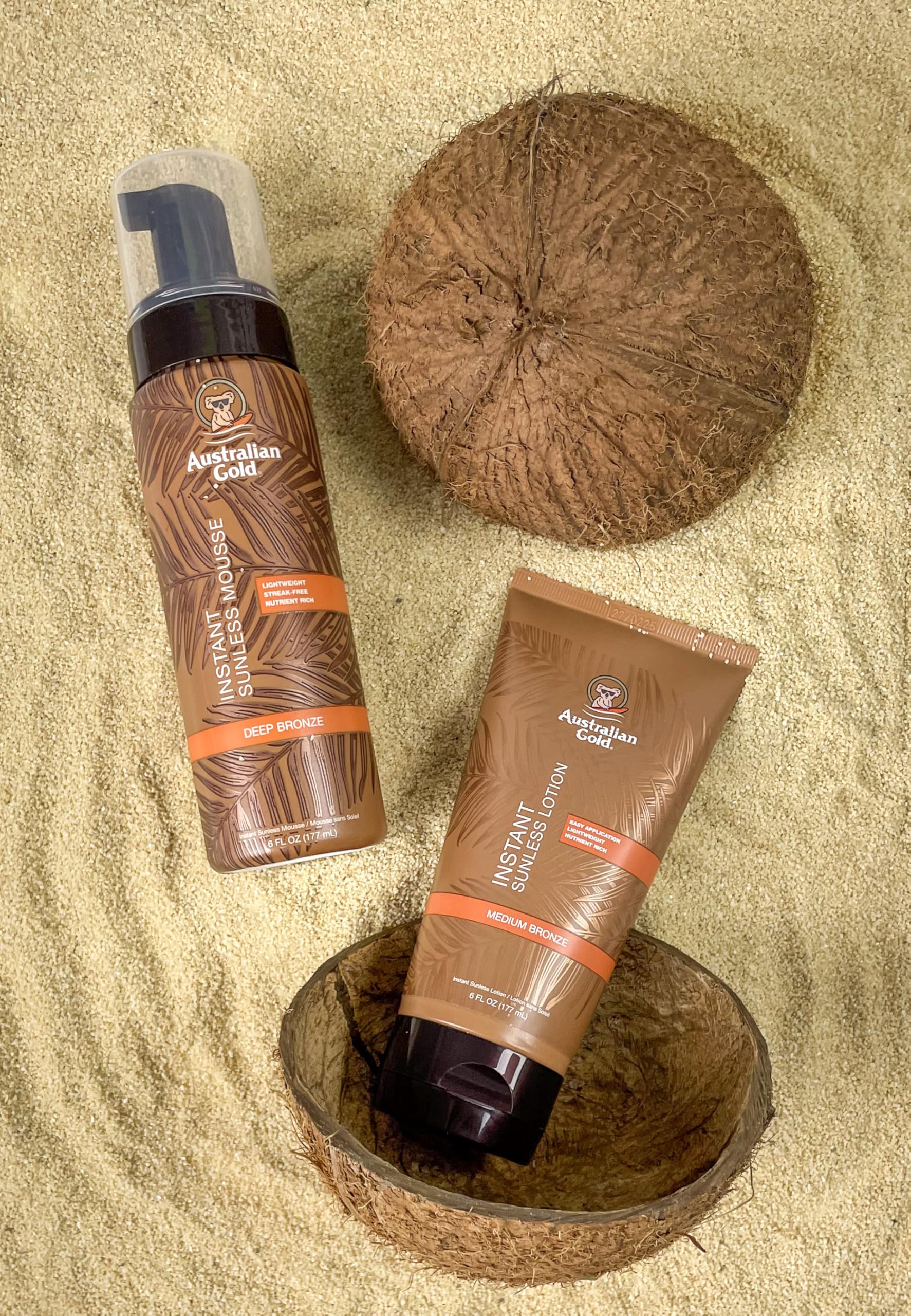 Australian Gold - Sunless Instant Rich Bronze Color Lotion 177 Ml (La confezione può variare)