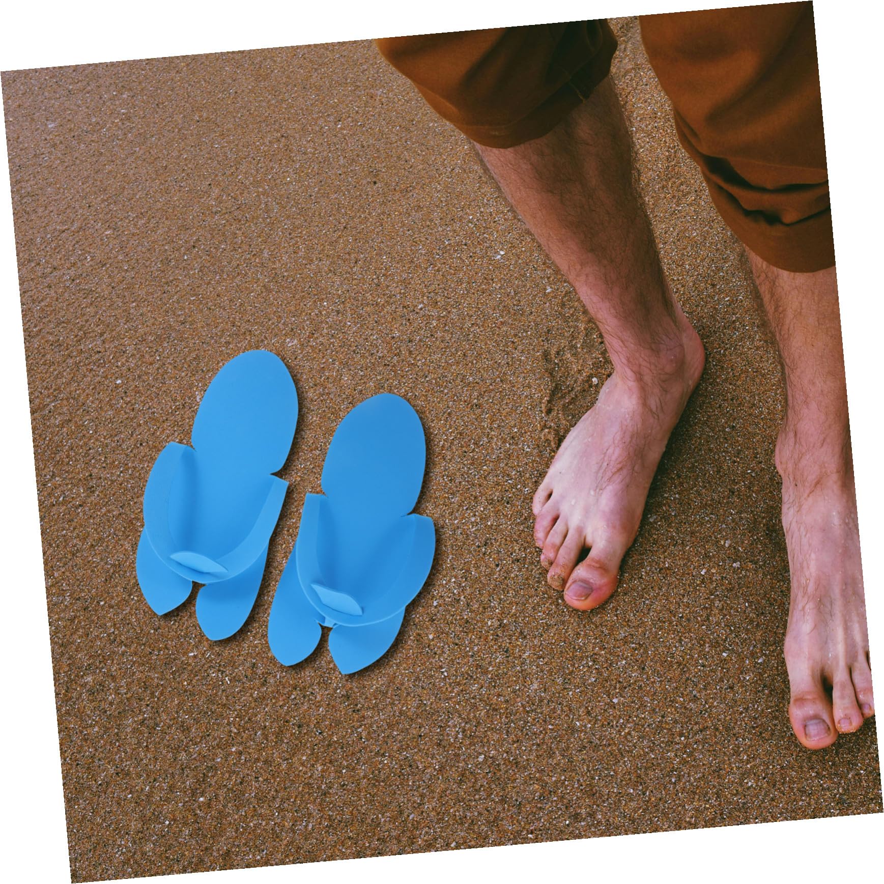 Pantuflas 48 Pares Desechables Diseño Flip Flops Eva para Viaje