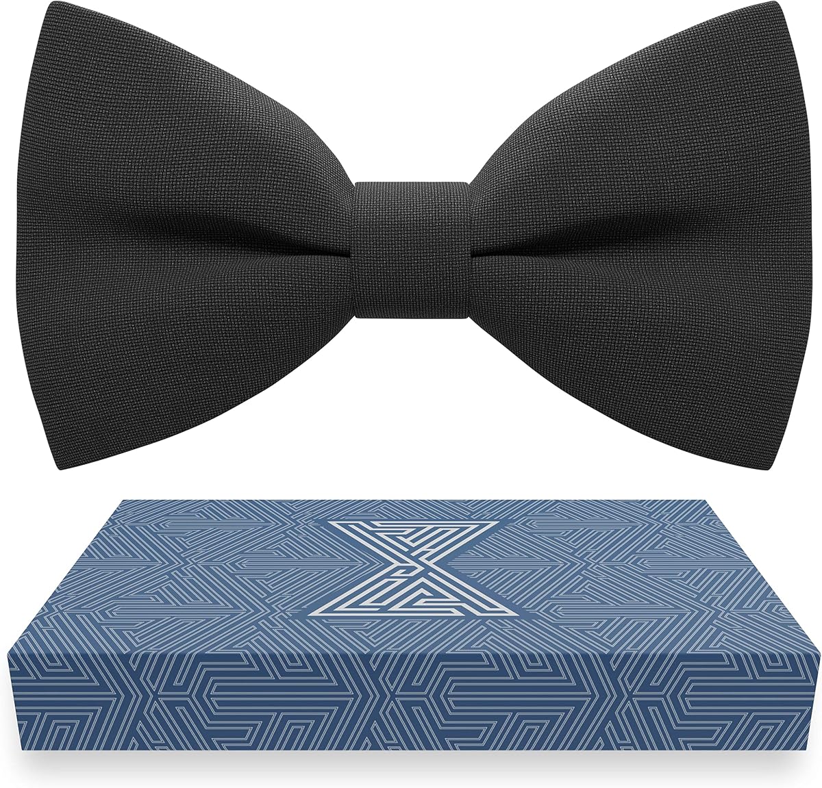Pajaritas para hombre con forma preatada, pajarita con clip, ropa formal sólida para hombres, pajaritas para niños, bebés y niños pequeños de cualquier edad