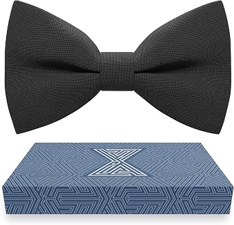 Bow Tie House Mens Bowties Pre-tied Shape Clip on Bowtie Solid Men Formal Wear for kids, baby boys, toddler any age bow ties