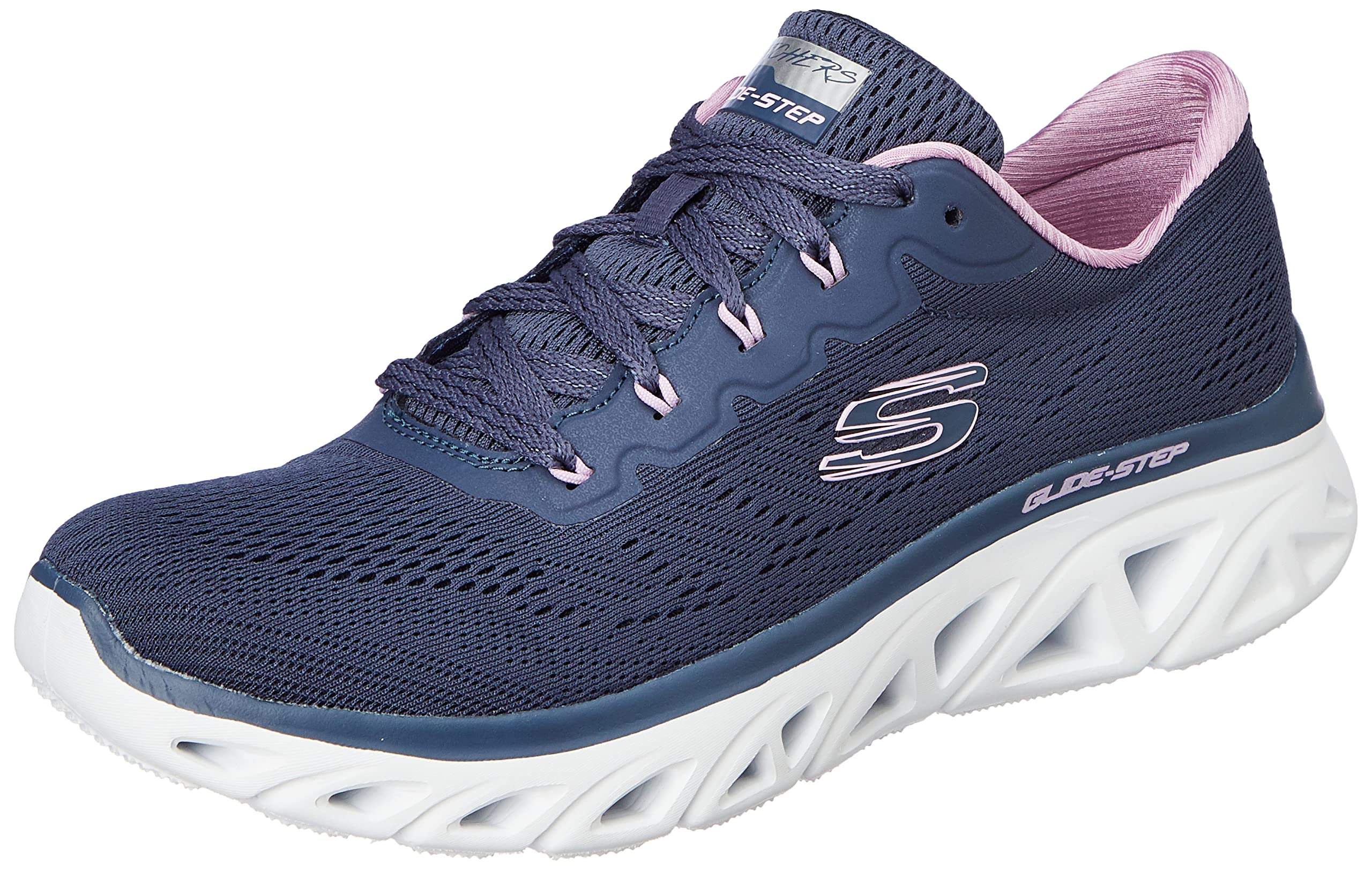 Skechers Womens Glide-Step Sport-HIGH Roller NVLV Sneaker - 3 UK (149940) (B0BM657VHN) Amazon Price History, Amazon Price Tracker