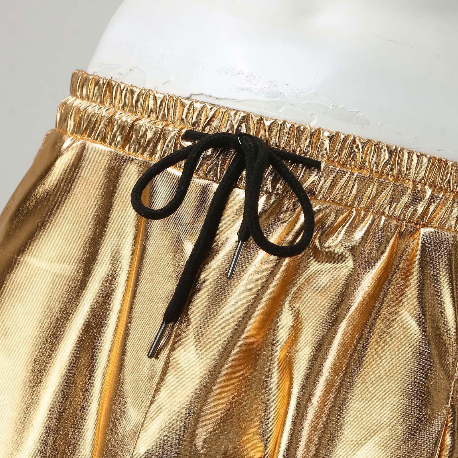 Männliche Frühlings-Hose Volltonfarbe angebundene Lederhose Helle Lederhose Sexy Hose Herren H Hosen Herren