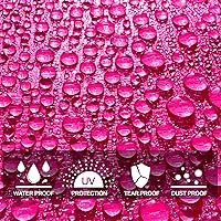 Vista 4 de STARPYNG -Lona de polietileno resistente, impermeable, resistente a los rayos UV, resistente a la intemperie, para automóviles, barcos, patios