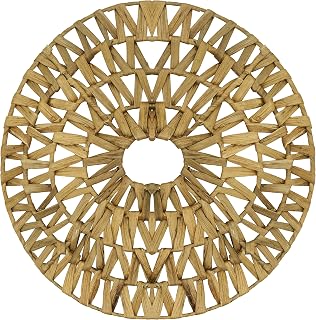 Woven Water Hyacinth Table Placemats (Set of 4)