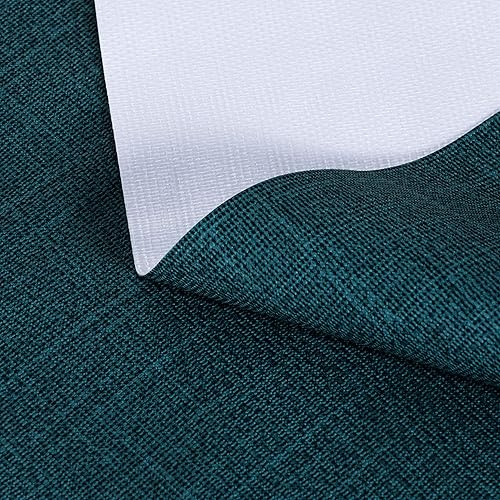 Miniatura 45 de sancua - Mantel rectangular de PVC 100 % impermeable, 54 x 54 pulgadas, vinilo a prueba de aceite, derrames, fácil de limpiar con un paño, para