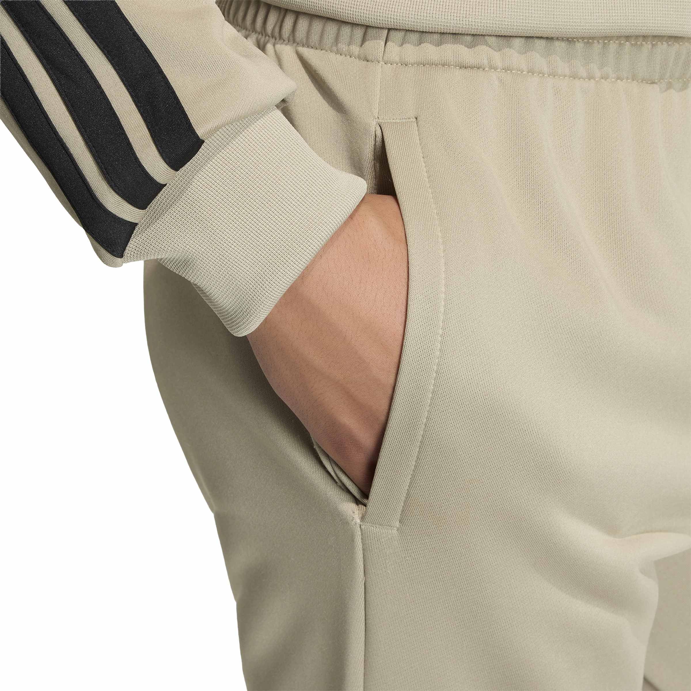 adidas Herren 3 STRIPES FRENCH TERRY TRACKSUITS, Wonder Cargo, S