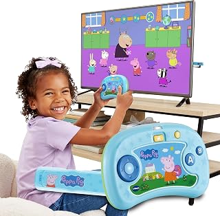 VTech ABC Smile TV Peppa Pig, Lernkonsole HDMI
