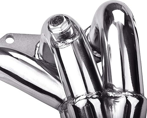 Miniatura 3 de Colector de escape con kits de juntas compatible con Honda Civic EX 1.7L SOHC 2DR4DR 2001-2005, cabezales de conversión de escape de colector de