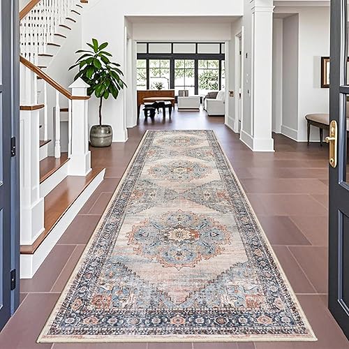 Miniatura 54 de Alfombra Pasillo Lavable 2x10 - Alfombra de Pasillo Alfombras y Tapetes de Cocina Antideslizante Lavable Impermeable Alfombra Pasillo para Sala