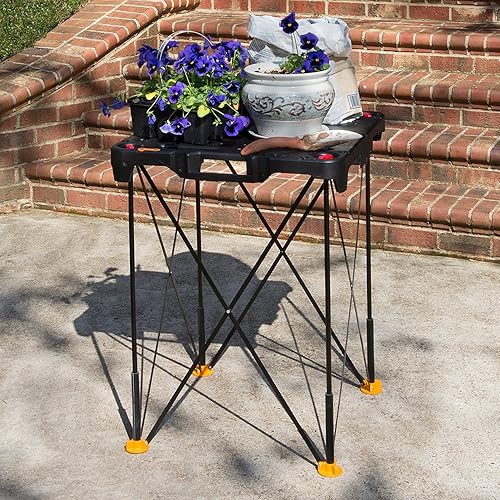 Miniatura 12 de Worx WX066 Sidekick Mesa de trabajo plegable, banco de trabajo portátil todo en uno