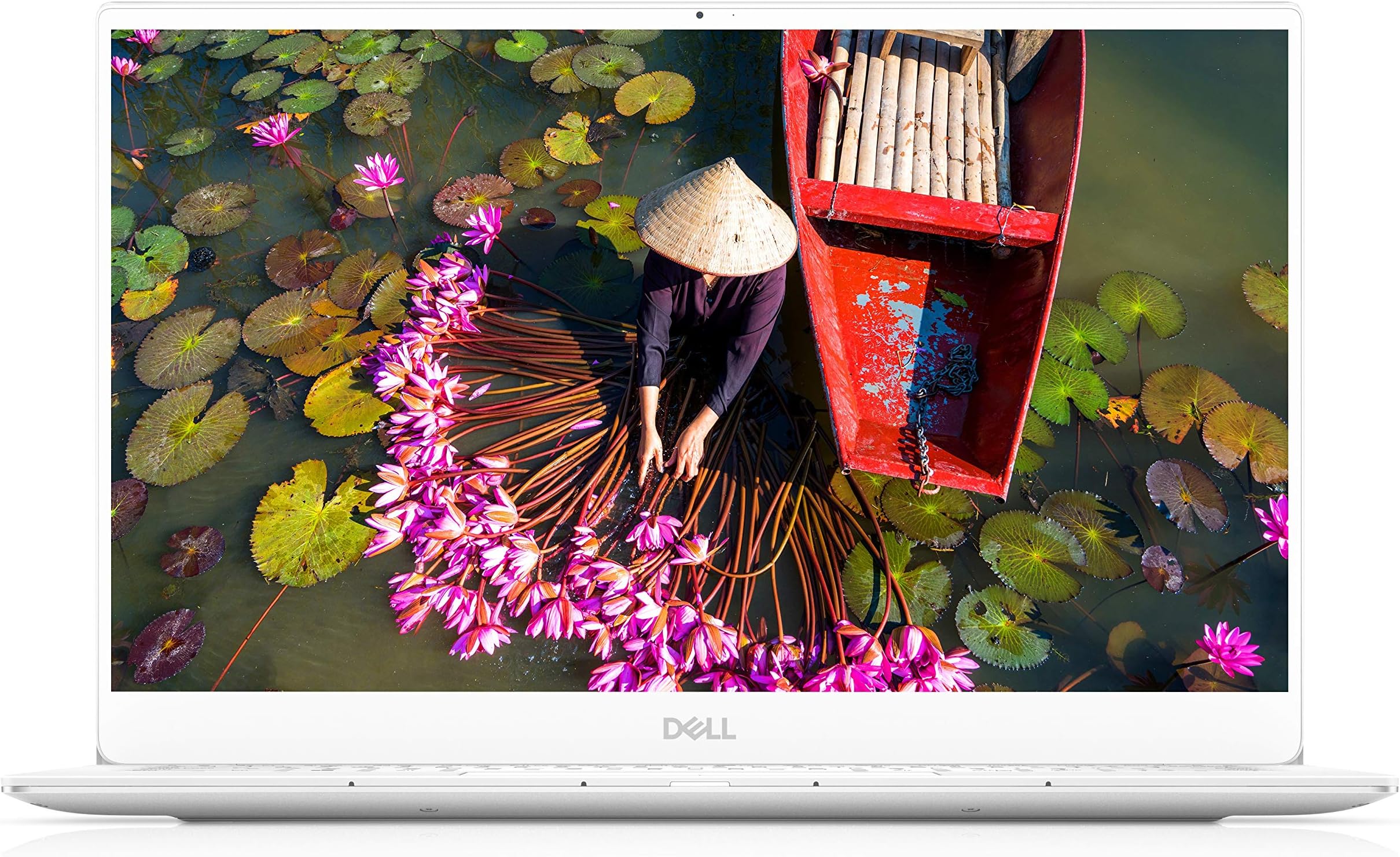 Dell XPS 13 13.3" 4K UHD Thin and Light Laptop White (10th Gen Intel i7, 16GB RAM, 512GB SSD, backlit keybaord, Windows 10 Advanced)