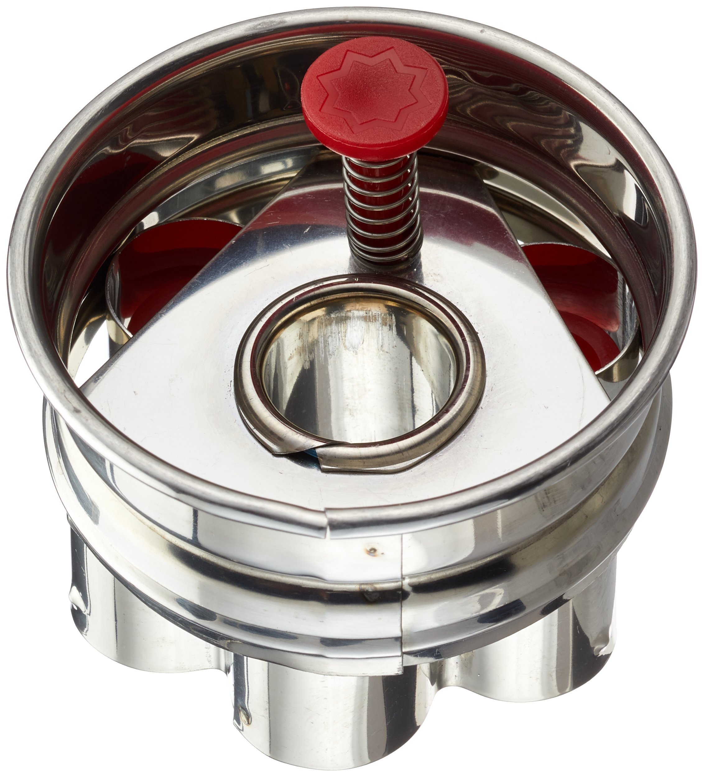 Tagliabiscotti con espulsore BREZEL 6,5cm in acciaio inox Stadter