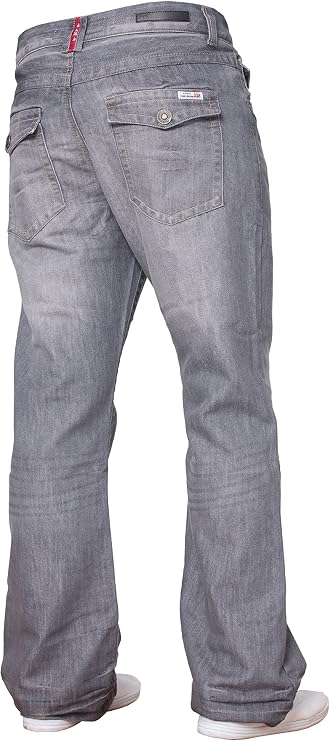 APT Men's Blue Bootcut Flared Work Casual Jeans Size 30-34