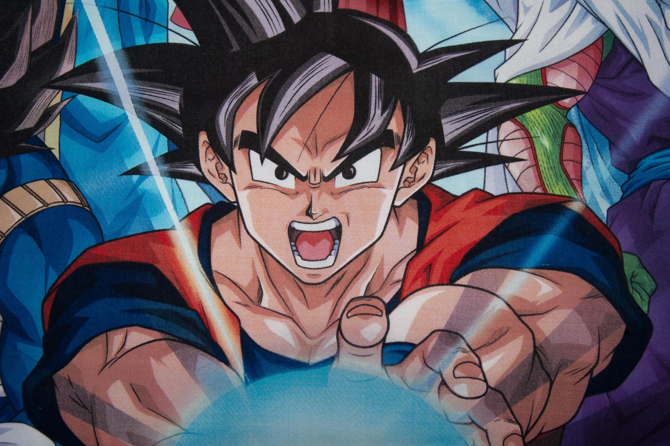 Herding Juego de Cama Dragonball Super, Funda de Almohada de 70 x 90 cm con Cremallera y diseño Reversible, Funda nórdica de 140 x 200 cm, con Cremallera, 100% algodón/Renforcé
