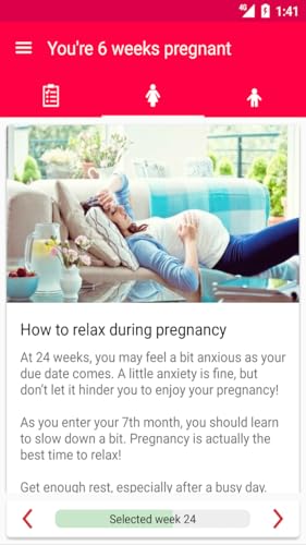 Pregnancy Tips - Week by week