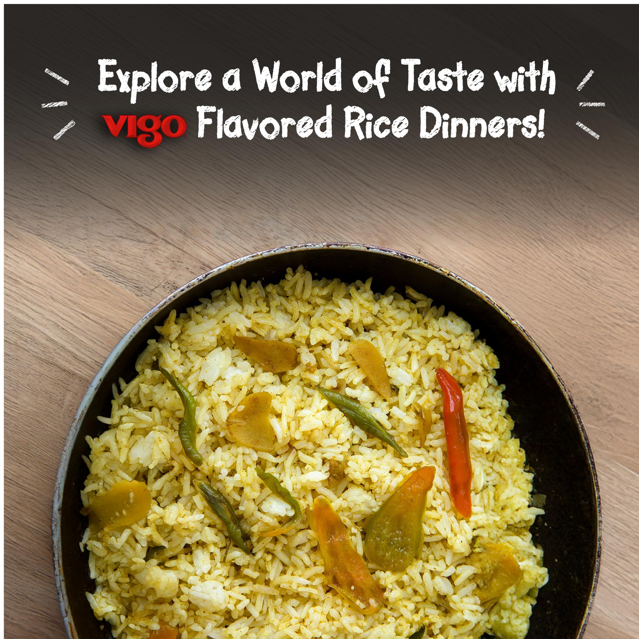 Vigo Authentic Coconut Ginger Rice, Imported Jasmine (Coconut Ginger, 8 Ounce (Pack of 12))