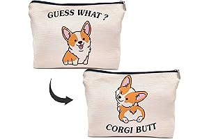 IWXYI Corgi Makeup Bag
