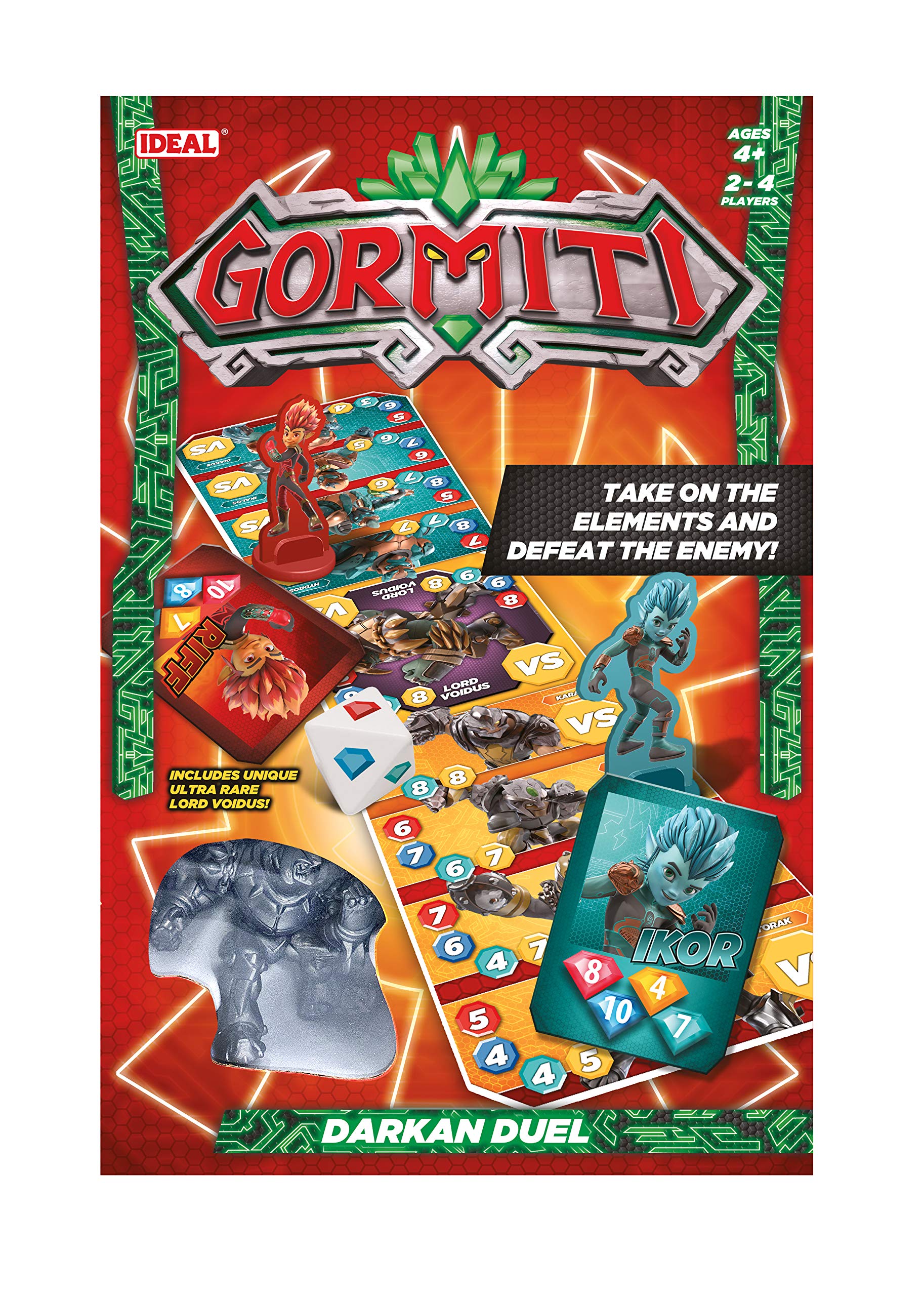 John Adams 577 10896 EA Gormiti Game Battle, red