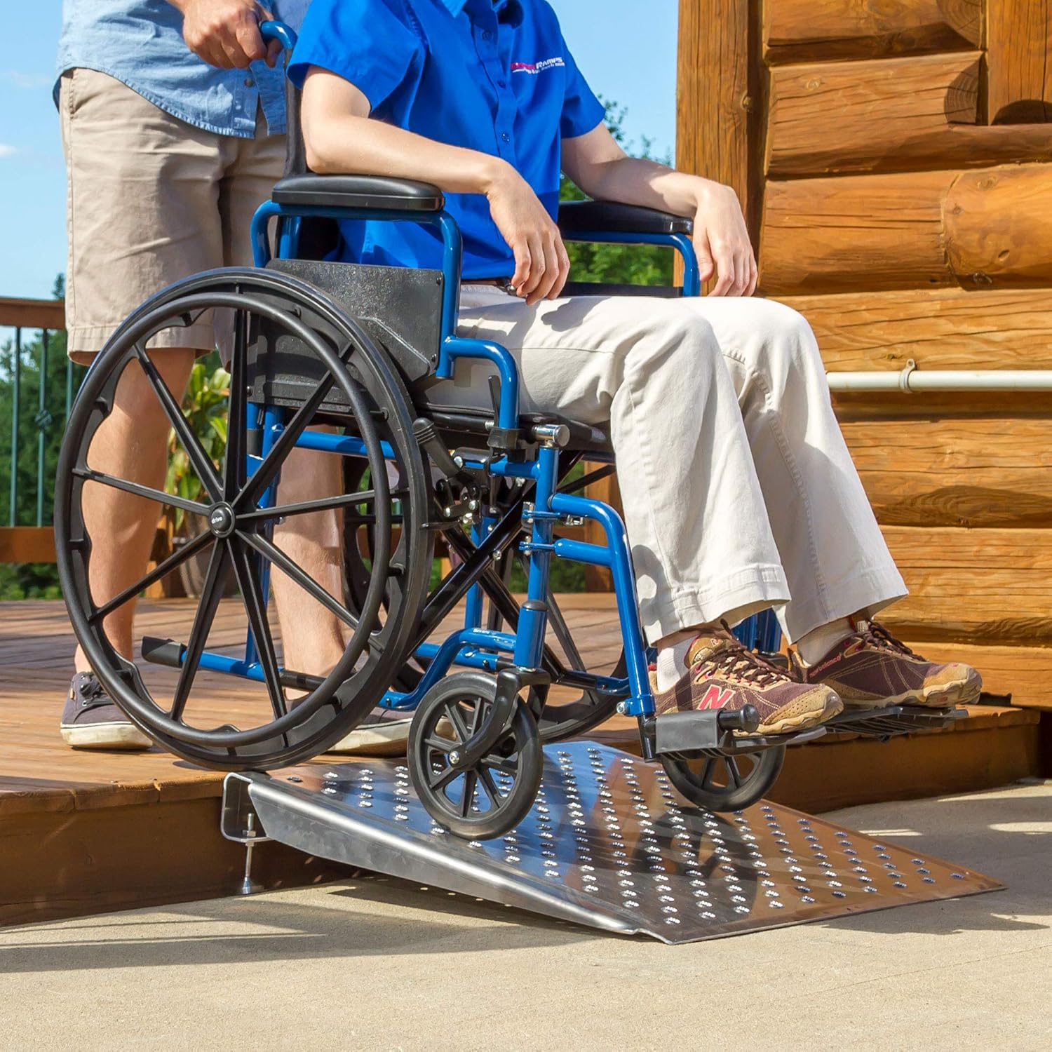 Exclusive Discount 60% Price Silver Spring 4 High Aluminum Adjustable Threshold Ramp - 24 L x 36 W 80% Off Discount Silver Spring 4 High Aluminum Adjustable Threshold Ramp - 24 L x 36 W