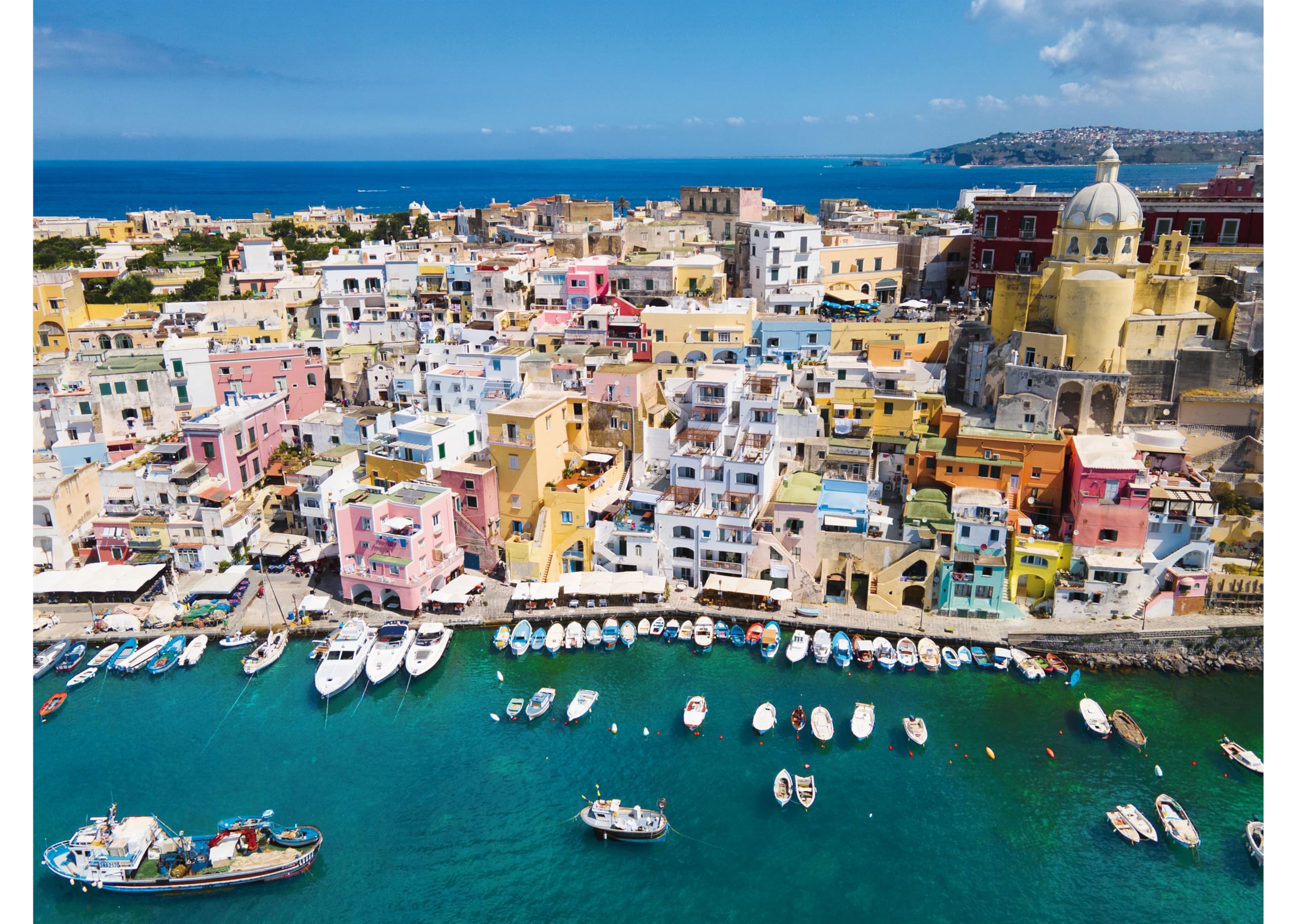 Ravensburger 12001210 - I colori di Procida - puzzle 1500 piezas – puzzle adultos y niños a patir de 14 años, puzzles de ciudades - Procida, Italia