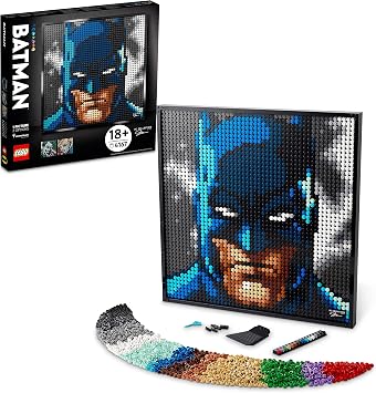 LEGO Art Jim Lee Batman Koleksiyonu 31205 - Yetişkinler İçin Koleksiyonluk Yapım Seti (4167 Parça)