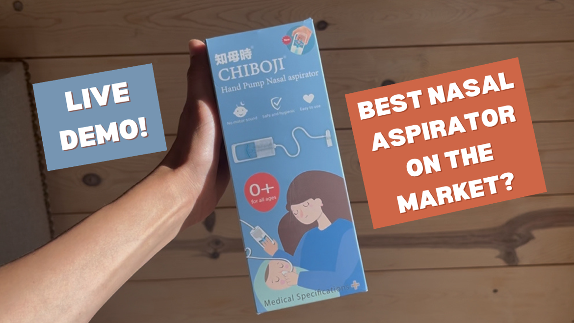 CHIBOJI PATENT Nasensauger - Sanft Für Babys Verstopfte Nase