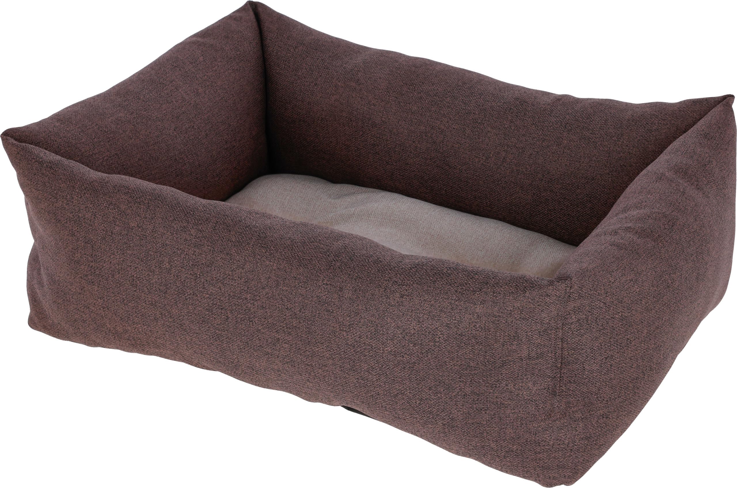 Kerbl Pet Ely Cuddly Bed, Brown/Beige, 45 x 60 cm