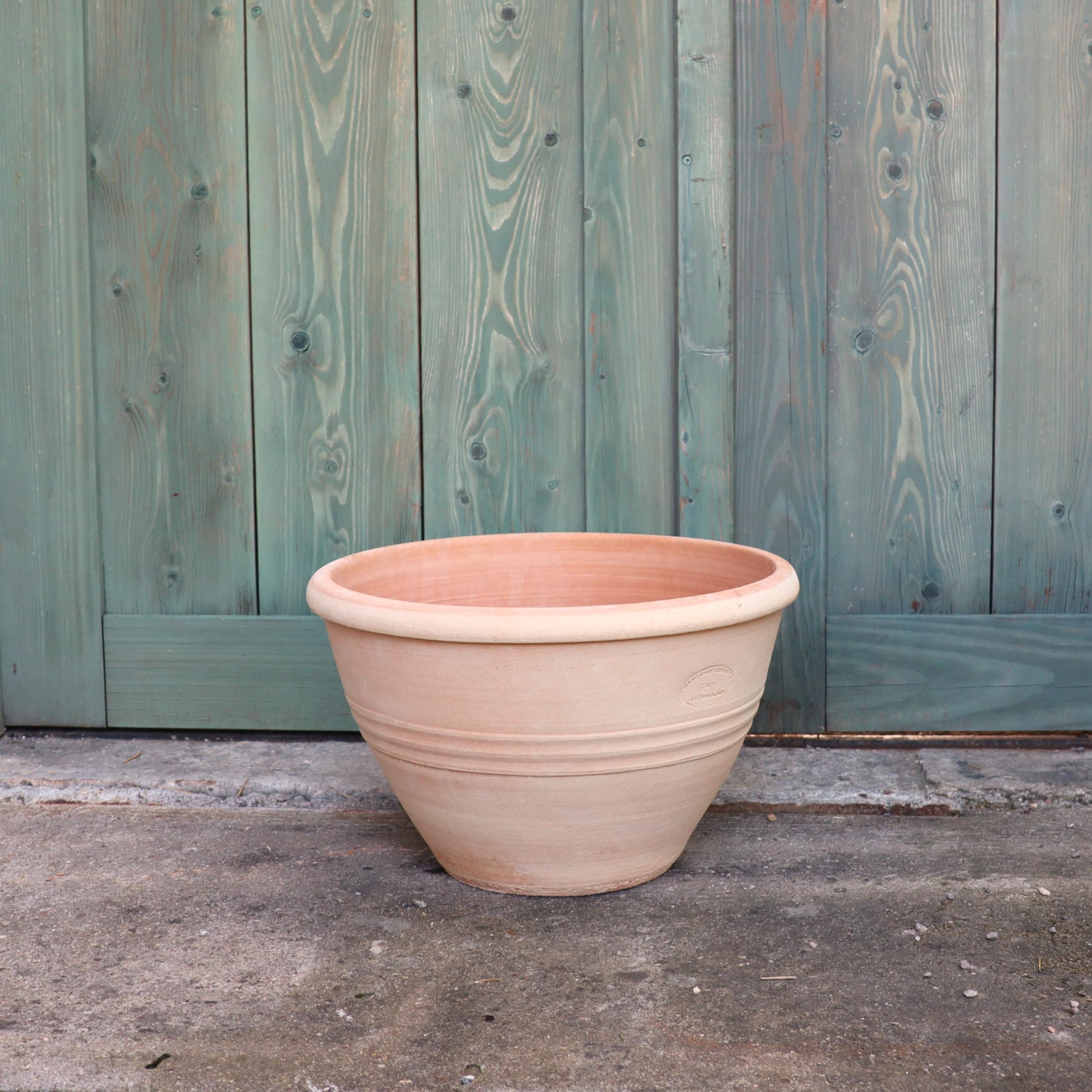 Palatina Werkstatt, Vernonica - Vaso per piante in terracotta resistente al gelo, in diverse misure, 35 cm
