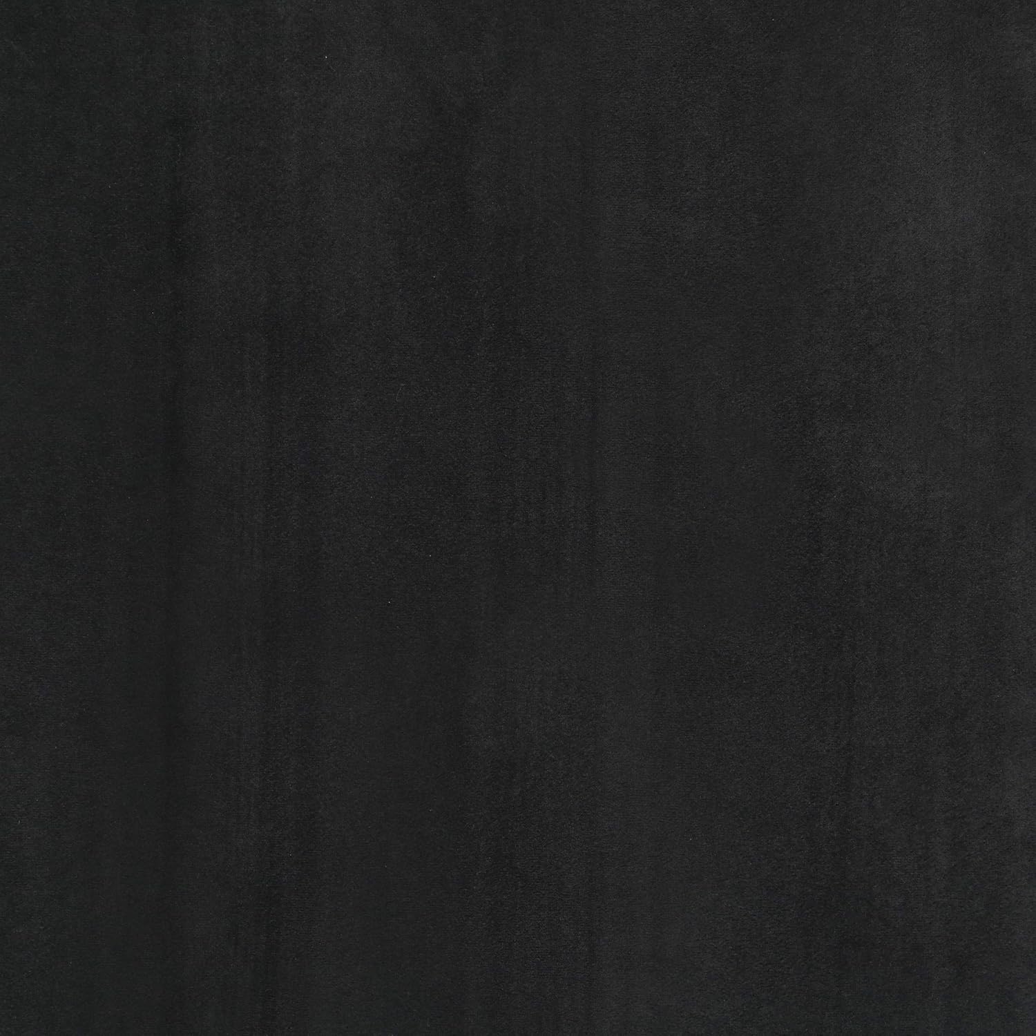 ECLIPSE Bradley Modern 100% Blackout Thermal Rod Pocket Curtain for Bedroom, Living Room, or Theater (1 Panel), 50 in x 63 in, Black