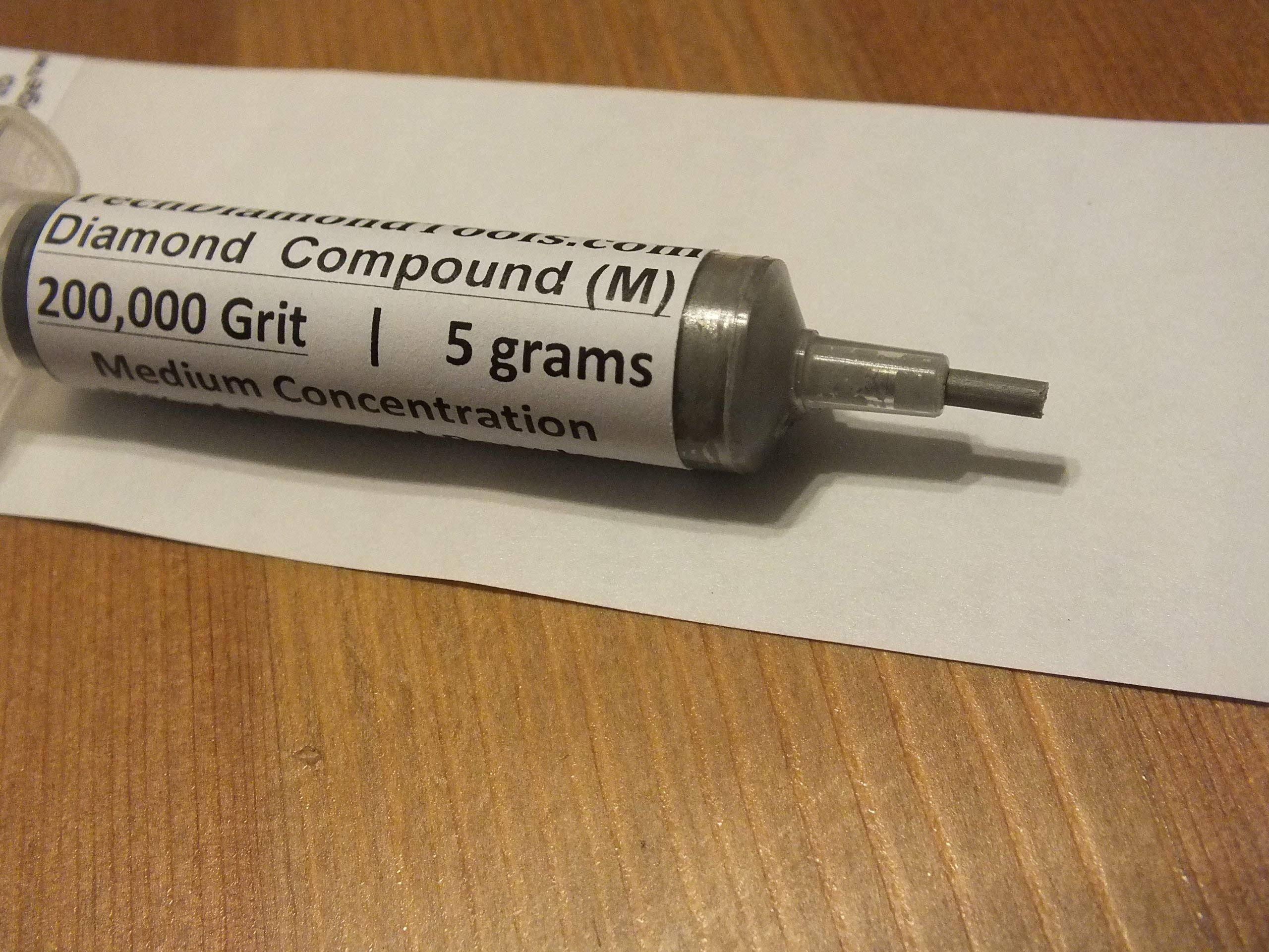TechDiamondTools Diamant-Polierpaste, Körnung 14000, 100000, 200000, für Marmor, Glas, Metall, Stein, Schmuck, Harz, Silber, Edelstein, mittlere Konzentration von Diamantpulver, hergestellt in den