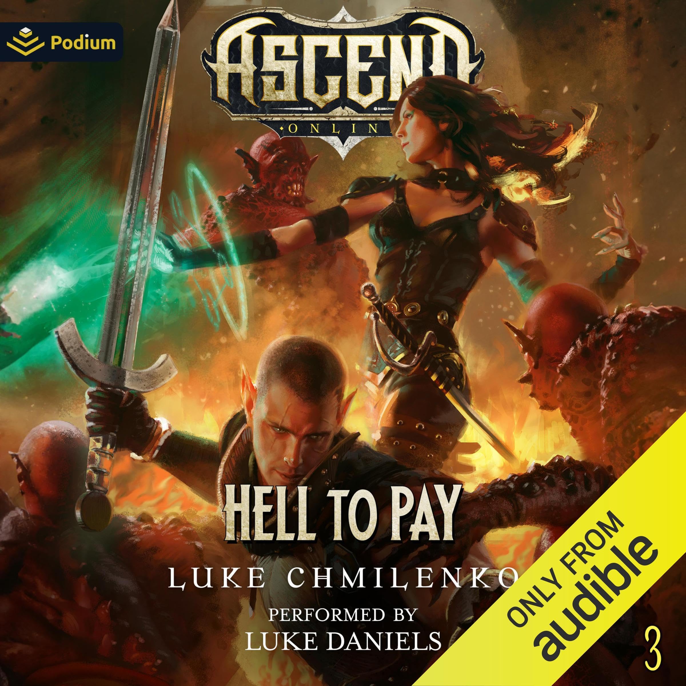 Cover art for Hell to Pay: Ascend Online, Book 3