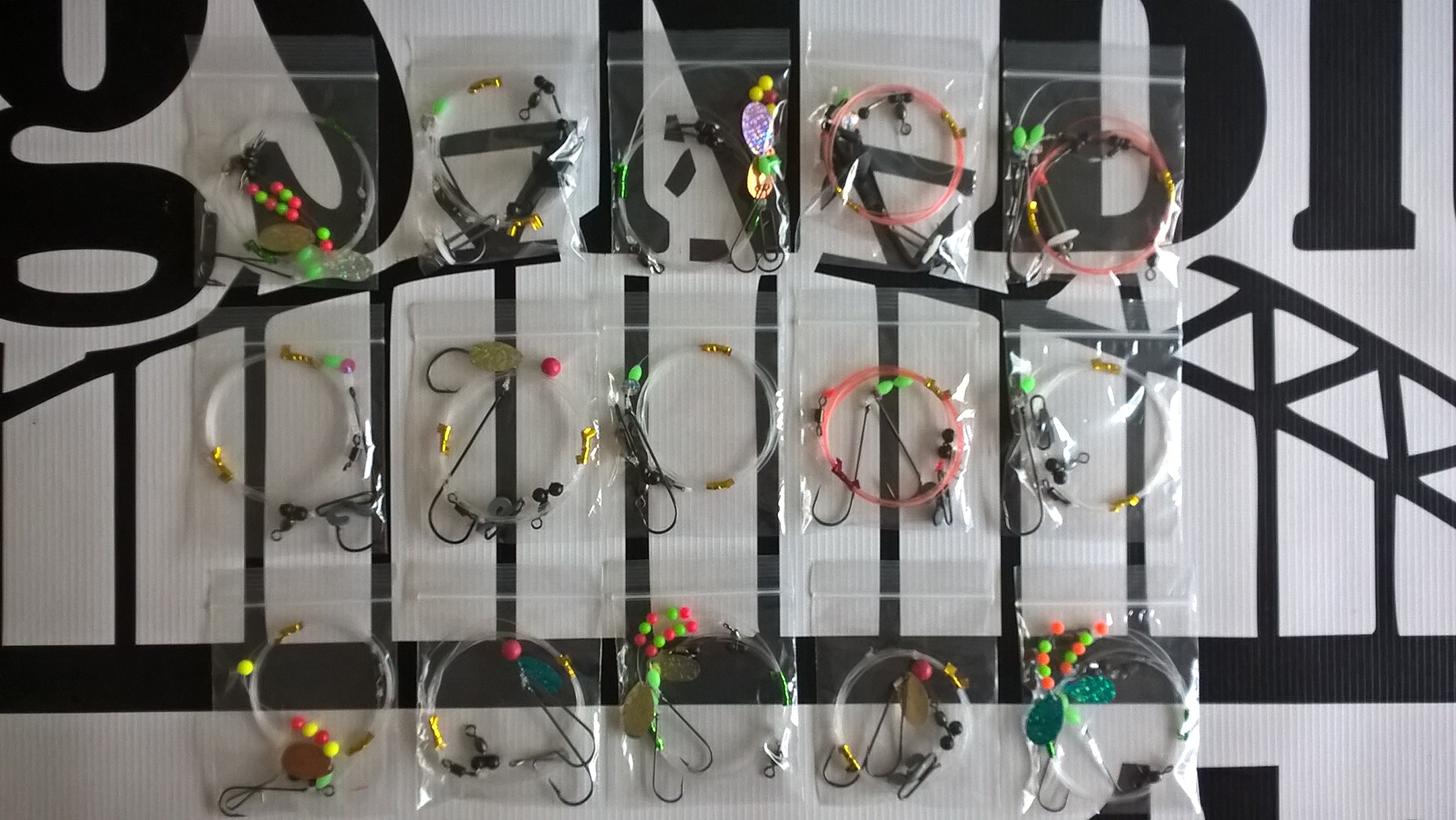 Saltwater Fishing Pre-made Rigs 10x Sea Fishing Rigs - Professional ...