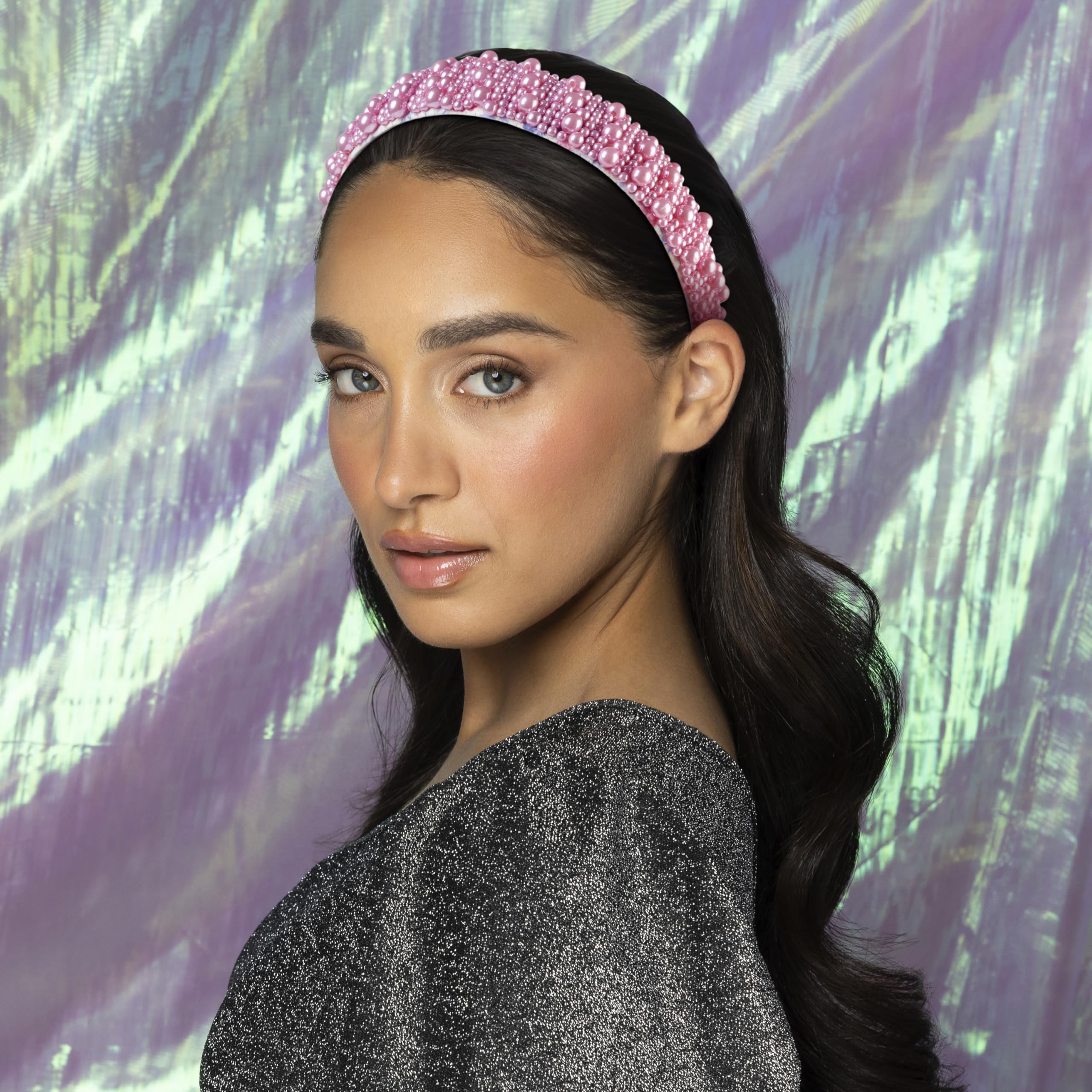 Wicked 2 Pearl Glinda Pink Headband - hair accessories for women and girls - gifts for her - Scunci by Conair