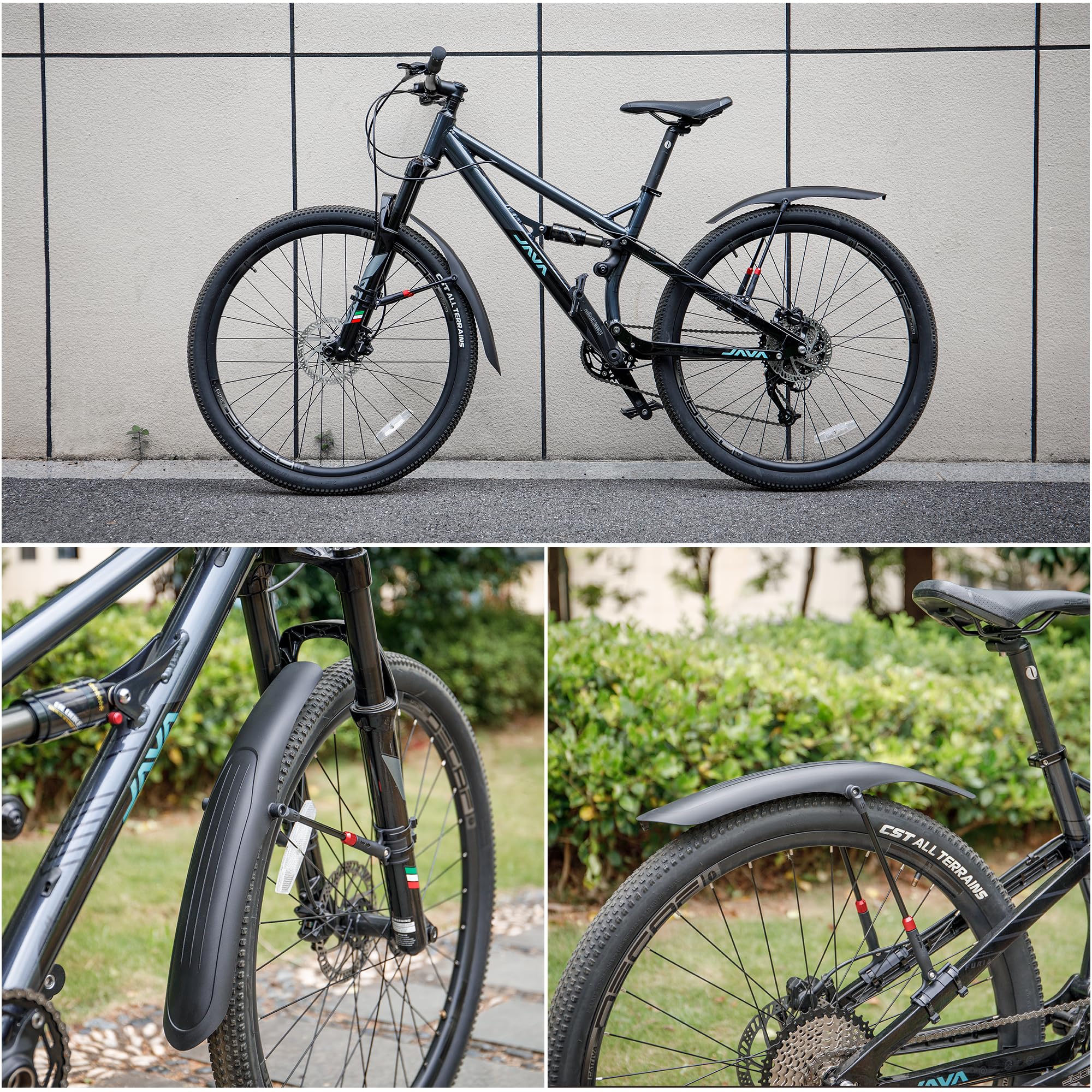 Parafango Universale MTB - Protezione Da Fango Per Bici Mountain Bike 26-29 Pollici - Foto 11